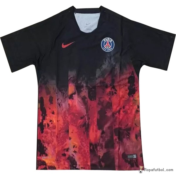 Camiseta Entrenamiento Paris Saint Germain 2017/18 Rojo Negro